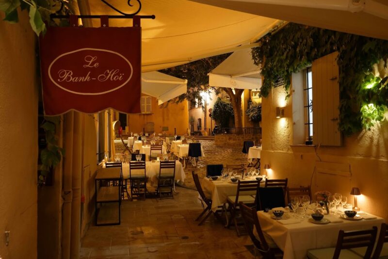 Banhoi restaurant asiatique st-tropez