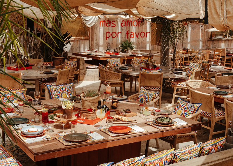 Casa Amor restaurant saint-tropez