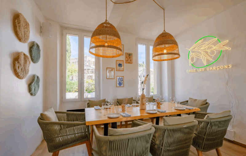 Chez les garcons local restaurant near st-tropez insider tips