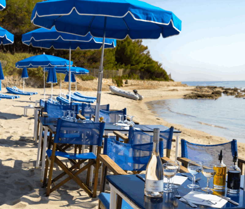 Les Salins St-Tropez restaurant