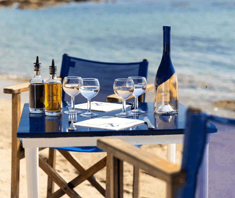 LesSalins restaurant beach saint-tropez